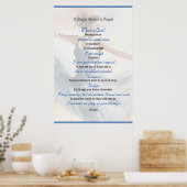 女独身の性祈りの言葉ポスター ポスター (キッチン)