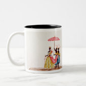 女王および彼女の続き ツートーンマグカップ (左)