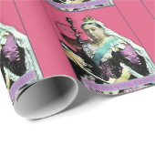 女王および水ぎせる ラッピングペーパー (ロールコーナー)