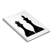 女王および王の駒 ノートブック (右側)