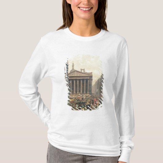 女王からの王室のな交換によるラッシュアワー Tシャツ (正面)