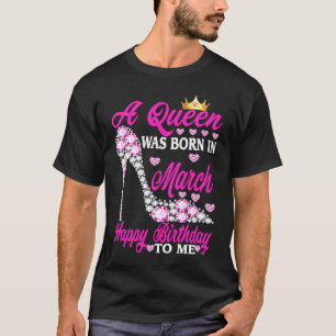 女王が三生まれ月のハッピーバースデーに私の高い Tシャツ
