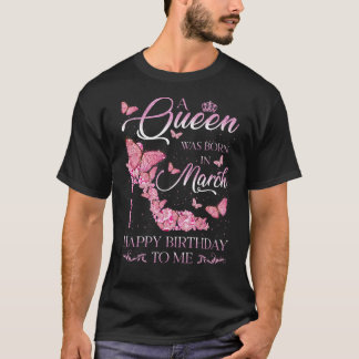 女王が三生まれ月のハッピーバースデーに私の高い Tシャツ