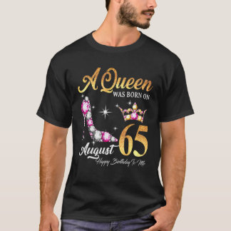 女王が私に生まれ65威厳があるハッピーバースデーだった Tシャツ