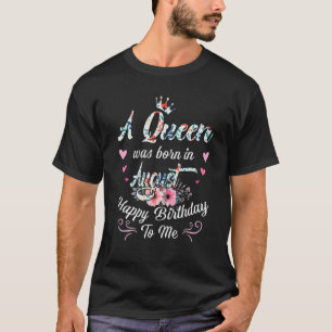 女王が私生まれに対し威厳があるてハッピーバースデーした Tシャツ