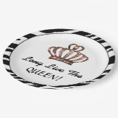 「女王さまをお生きよ！」 ペーパープレート (アングル)