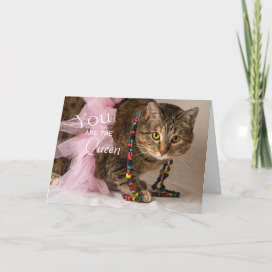 女王です カード (正面)