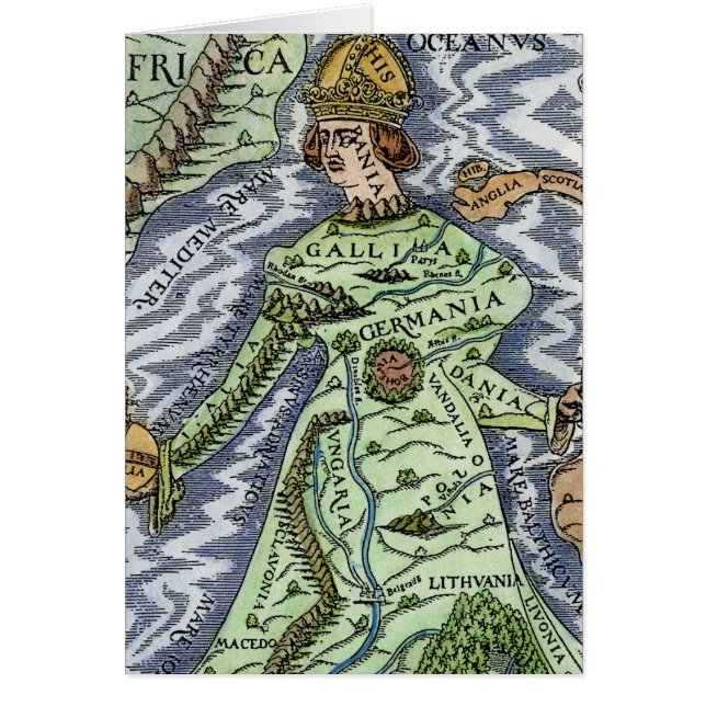 女王としてヨーロッパ、1588年 (正面)