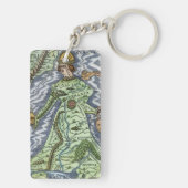 女王としてヨーロッパ、1588年 キーホルダー (裏面)