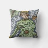 女王としてヨーロッパ、1588年 クッション (裏面)