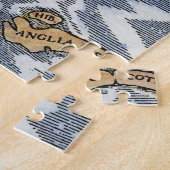 女王としてヨーロッパ、1588年 ジグソーパズル (側面)