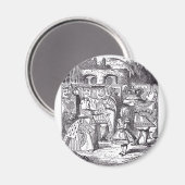 女王とアリス マグネット (正面/裏面)