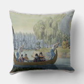 女王によるObereaのプレート大尉のウォリス詐欺 クッション (裏面)