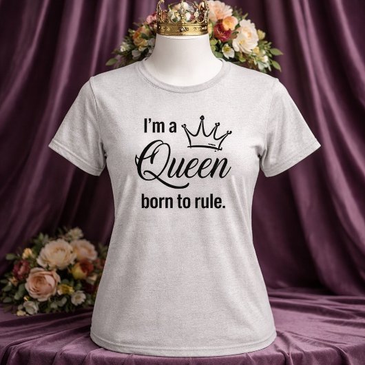 女王に生まれつき Tee トライブレンドTシャツ