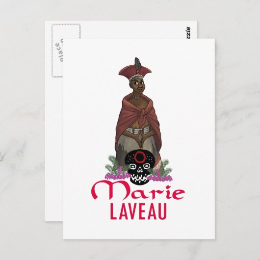 女王に ポストカード (正面/裏面)