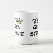 女王のための大きい特大王のサイズのコーヒー・マグ コーヒーマグカップ (中央)