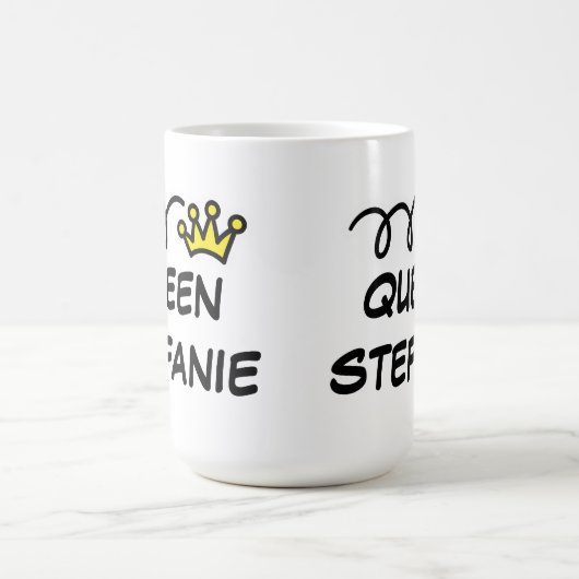 女王のための大きい特大王のサイズのコーヒー・マグ コーヒーマグカップ (中央)