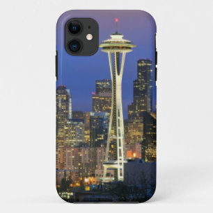 女王のアンケリー公園から見られるシアトル iPhone 11 ケース