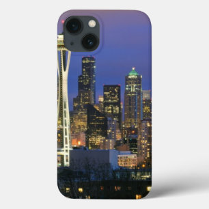 女王のアンケリー公園から見られるシアトル iPhone 13ケース