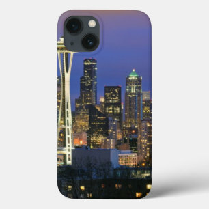 女王のアンケリー公園から見られるシアトル iPhone 13ケース