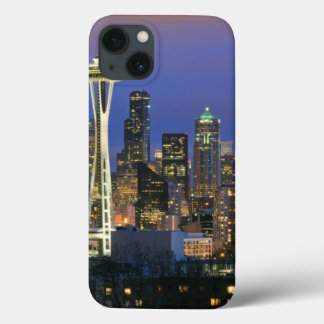女王のアンケリー公園から見られるシアトル iPhone 13ケース