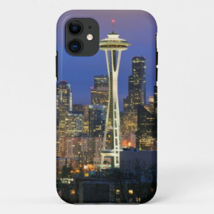 女王のアンケリー公園から見られるシアトル iPhone 11 ケース