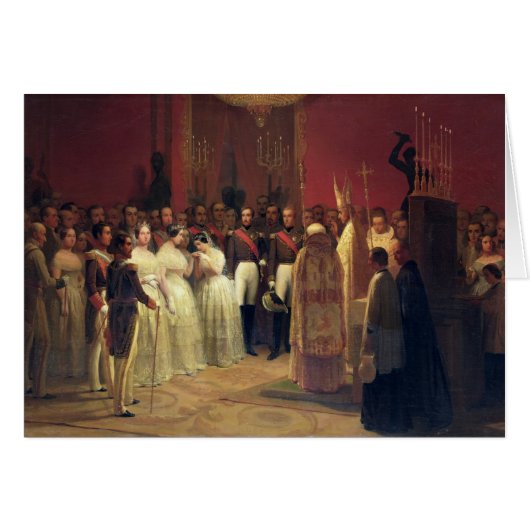 女王のイザベラ結婚II (正面横)