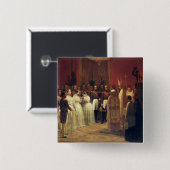 女王のイザベラ結婚II 缶バッジ (正面&裏面)