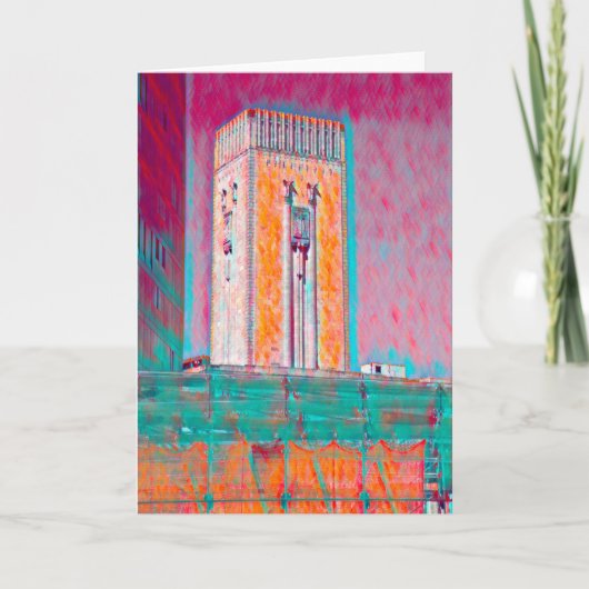 女王のトンネル通風路 カード (正面)