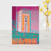 女王のトンネル通風路 カード (黄色い花)