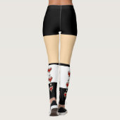 女王のハートの衣裳のテーマのパーティー レギンス (裏面)