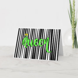 女王のバースデー・カード(標準サイズ) カード