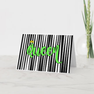 女王のバースデー・カード(標準サイズ) カード