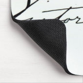 女王のビクトリア署名(紙でペンとインク マウスパッド (コーナー)