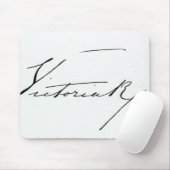 女王のビクトリア署名(紙でペンとインク マウスパッド (マウス)