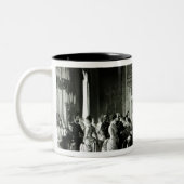 女王のビクトリア1887年系列 ツートーンマグカップ (左)