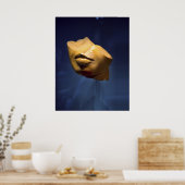 女王のフラグメント顔 ポスター (キッチン)