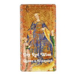 女王のブドウ園のワイン/旧式なルネサンスTAROTS ラベル