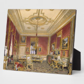 女王のプライベートな居間、ウィンザー城。 フォトプラーク (側面)