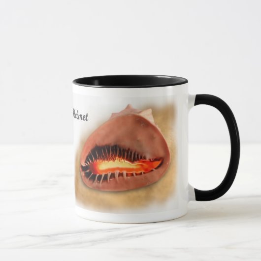 女王のヘルメット マグカップ (右)