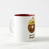 女王のベーゲル ツートーンマグカップ (正面左)