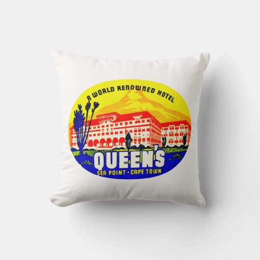 女王のホテルSeapoint クッション (正面)