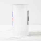 女王のマグ フロストグラスビールジョッキ (中央)