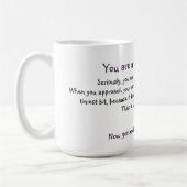 女王の作家のマグ コーヒーマグカップ (左)