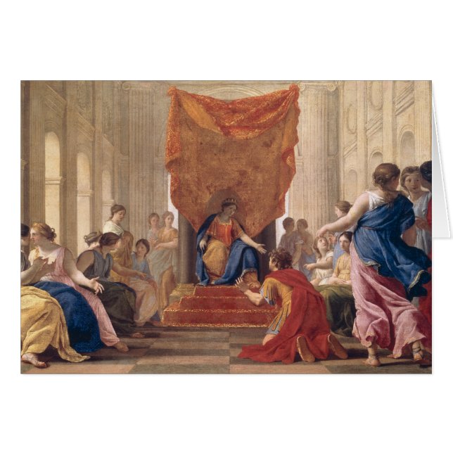 女王の前にEleuterylidaひざまずくPoliphilus (正面横)