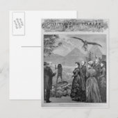 女王の南オーストラリア裁判所訪問 ポストカード (正面/裏面)