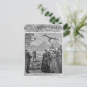 女王の南オーストラリア裁判所訪問 ポストカード (スタンド正面)