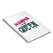 女王の娘 ノートブック (右側)