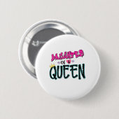 女王の娘 缶バッジ (正面&裏面)