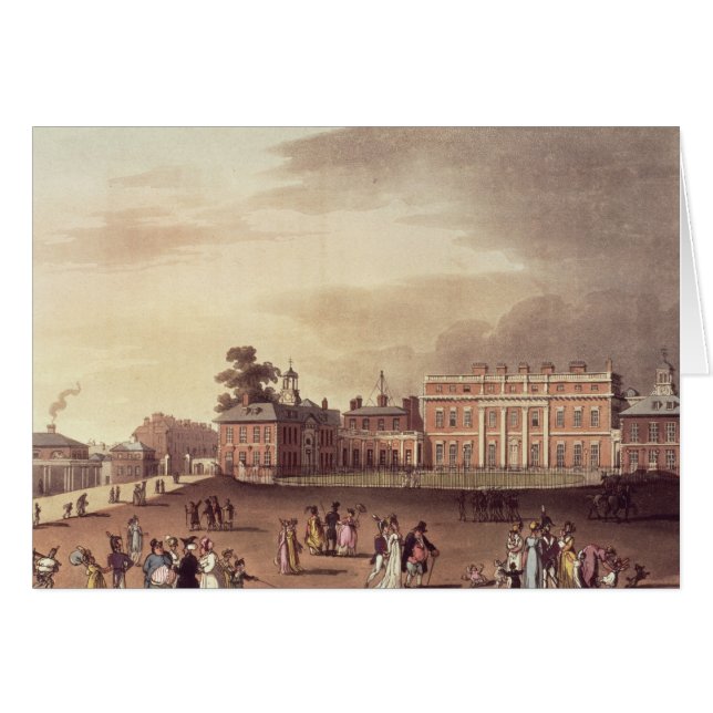 女王の宮殿、セントジェームズの公園 (正面横)